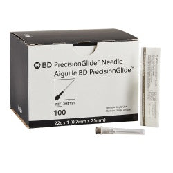305155  PRECISIONGLIDE CONVENTIONAL NEEDLE ONLY 22G X 1"