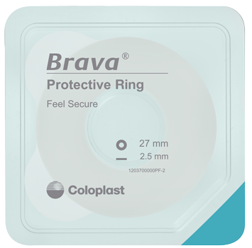 12049 ( 1 box X 10) BRAVA WIDE ADHESIVE PROTECTIVE RINGS 34MM ID 64MM OD 4.2MM THICK (M069)