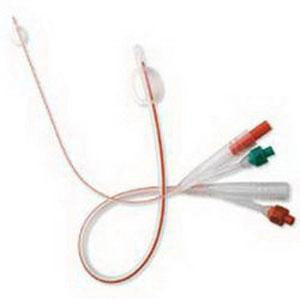 Folysil 2-way indwelling catheter, straight, 14 FR, 15ml, 41cm, Latex free