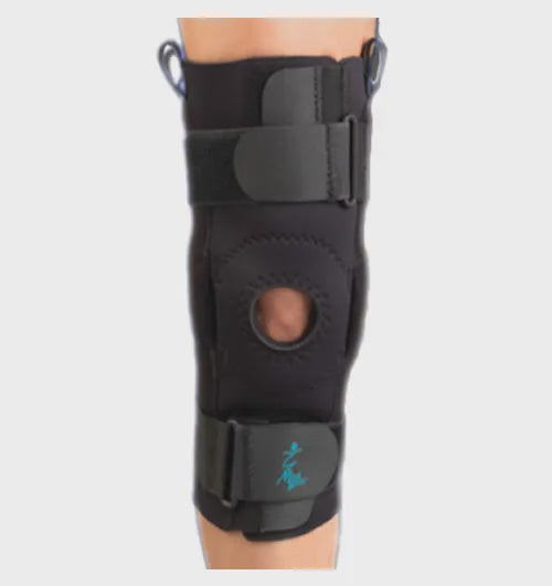 AKS Knee Support with Metal Hinges and Straps