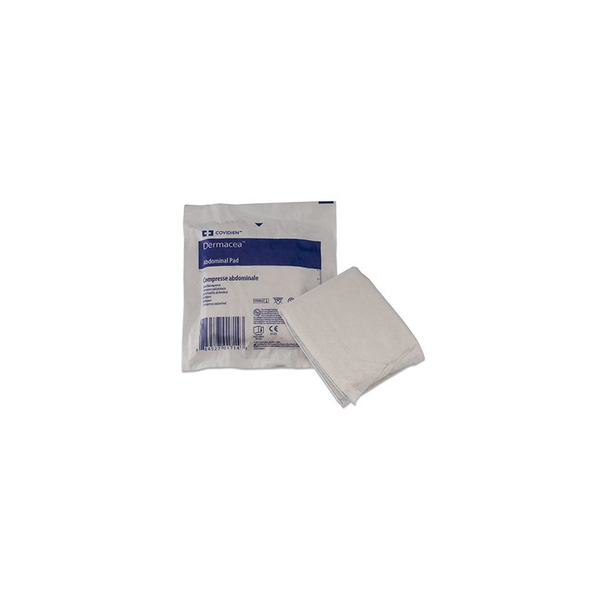 Dermacea™ Abdominal Pad, Sterile 8" x 10" / 20.3cm x 25.4cm